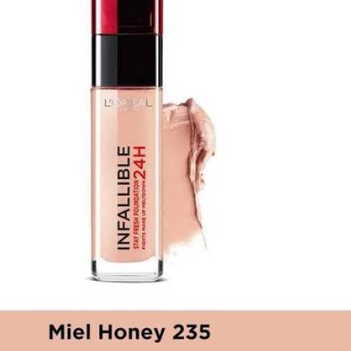 L'OREAL (Hàng Mới Về) Kem Nền Loreal 24h Giữ Ẩm Và Tươi Mới Làn Da 30 Ml- 235 Honey / L 'Oreal