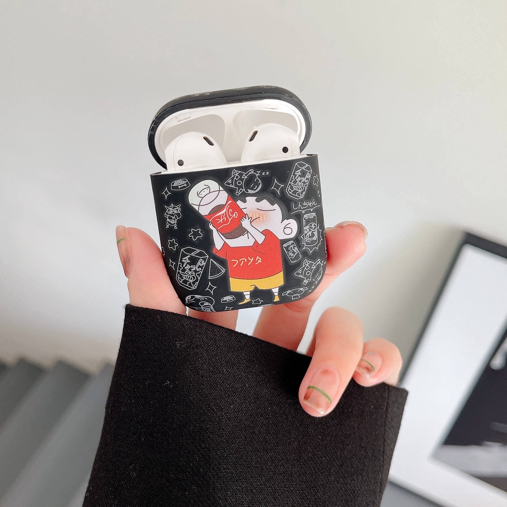 Vỏ Bảo Vệ Hộp Sạc Tai Nghe AirPods3 AirPods3 Pro 2Gen Họa Tiết Hoạt Hình Shin-Chan Dễ Thương Ốp