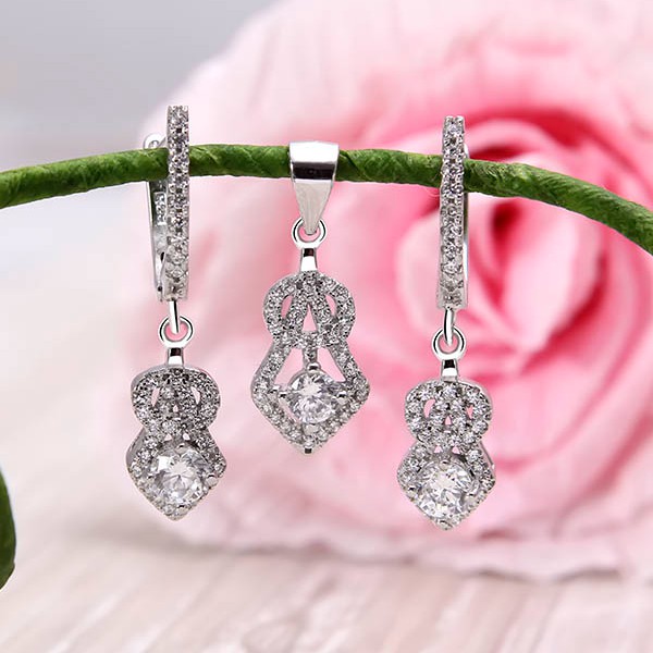 Bộ trang sức bạc Alena Beautiful