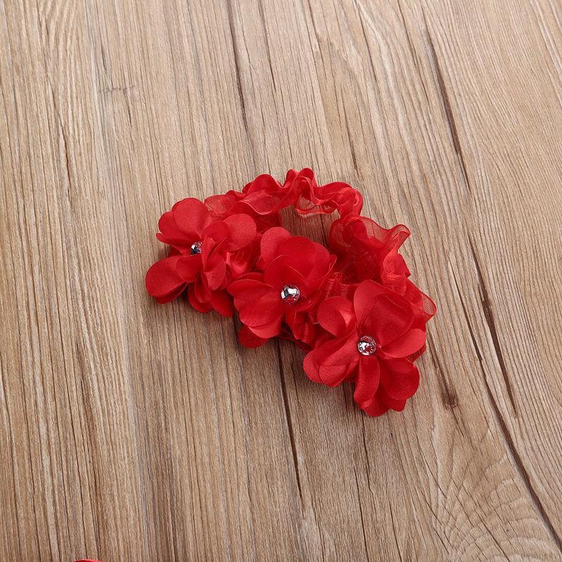 Đầm ren công chúa + cài tóc cho bé gái