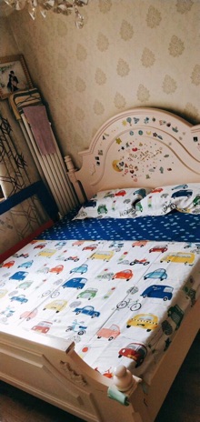 Set chăn ga hoạ tiết ô tô