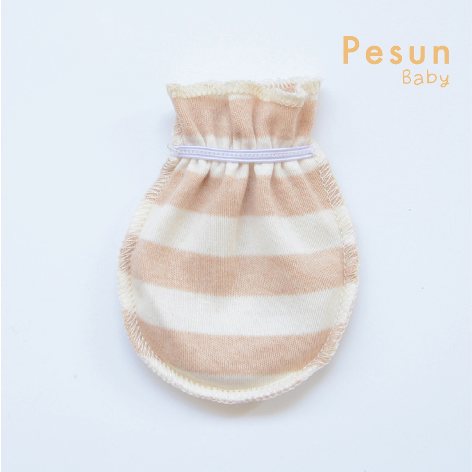 Bao Tay Nhún Bèo Cho Bé 100% cotton Hữu Cơ Tự Nhiên