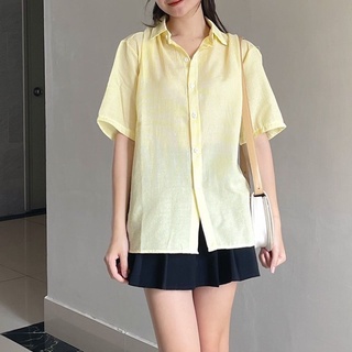 Sơ mi tay ngắn kẻ sọc