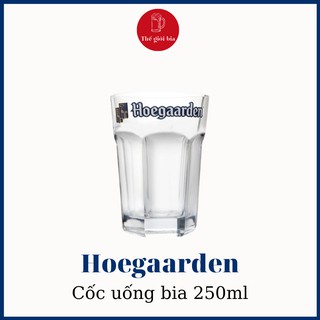Cốc thủy tinh uống bia Hoegaarden 250ml sành điệu
