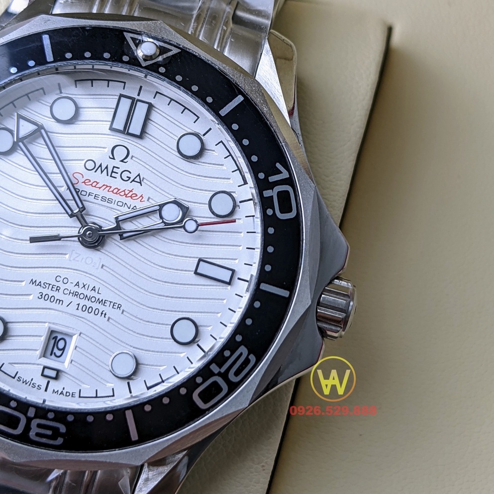 Đồng Hồ Nam OMG Dây Kim Loại/Dây Cao Su Cao Cấp Máy Lộ Cơ Mặt Trắng, Có Chức Năng Lịch Ngày [CÒN ÍT