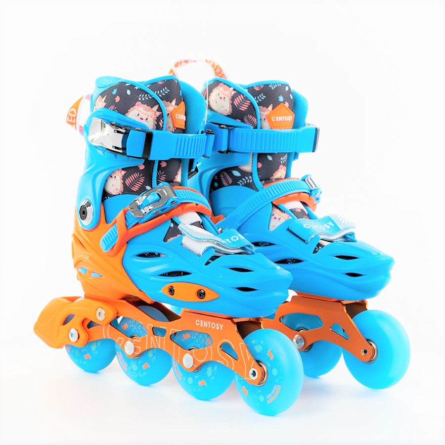 Giày trượt patin trẻ em Centosy Joy Kid CR5 - 8 bánh đèn, form chắc chắn - hàng chính hãng