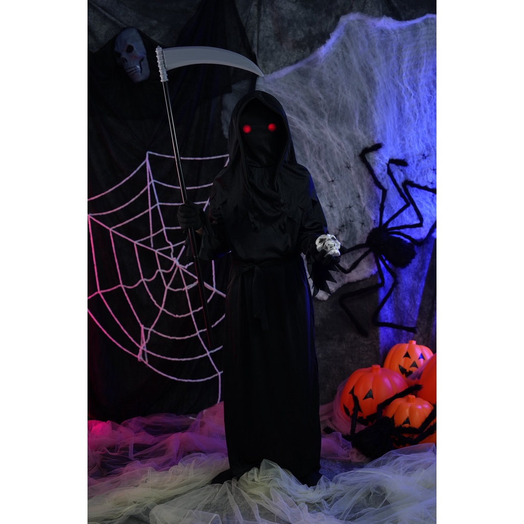 Quần áo trẻ em hoá trang độc lạ halloween hoạt hình Maki Thần Chết. HT225