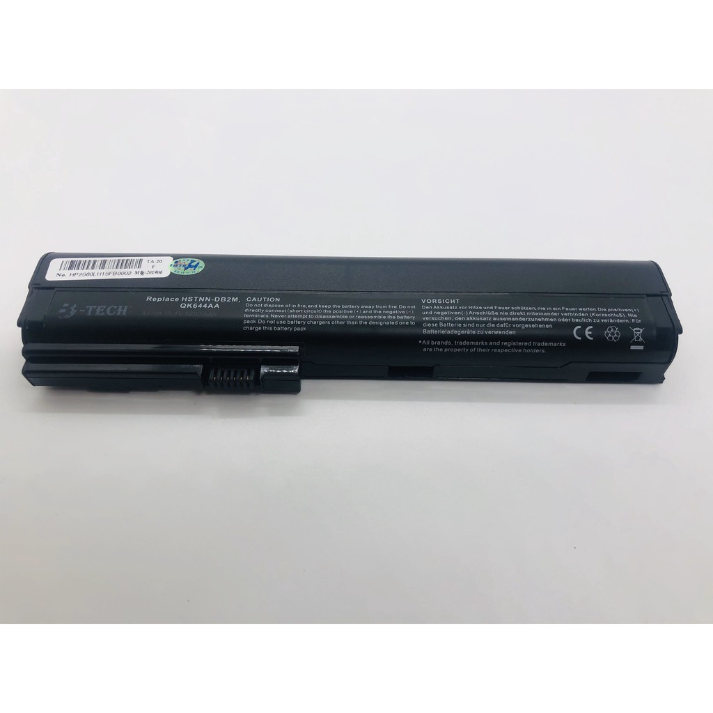 Pin laptop HP EliteBook 2560p 2570p – 2560 – 6 CELL BH 6 tháng