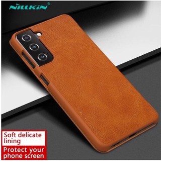 Bao da Nillkin Qin cho Samsung S21/S21 Plus/S21 Ultra Chính hãng