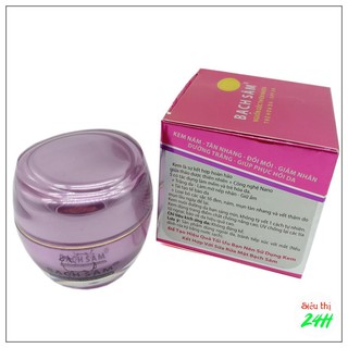 Kem nám - Xóa tàn nhang - Đồi mồi - Chống nhăn - Dưỡng trắng - Phục hồi da Bạch sâm K16 40g (Tím - Xám)