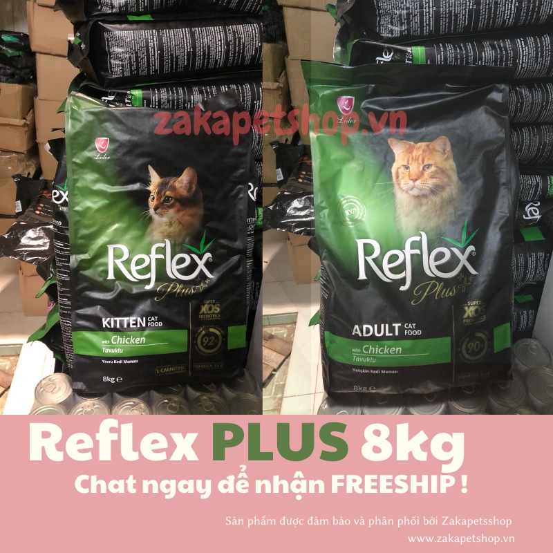 Hạt reflex plus 8kg