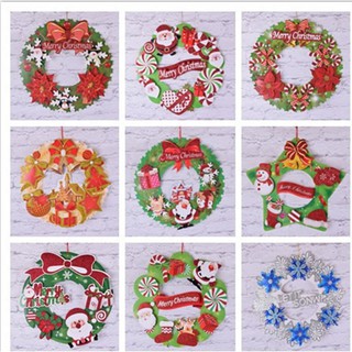 VÒNG NGUYỆT QUẾ GIẤY, HÌNH NỔI TRANG TRÍ NOEL