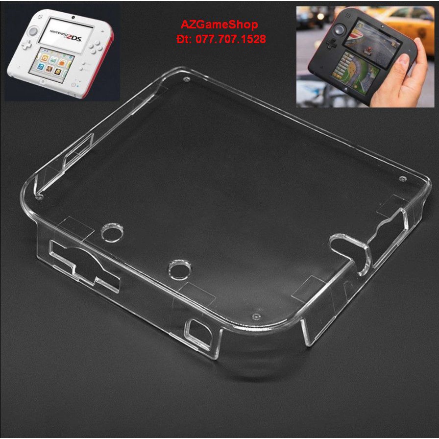 Ốp Cứng Crystal Case cho Nintendo 2DS Cao Cấp