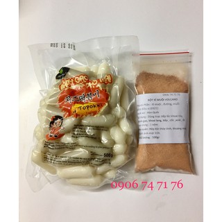 FREESHIP 500g BÁNH GẠO NHÂN PHÔ MAI KÈM BỘT XÍ MUỘI
