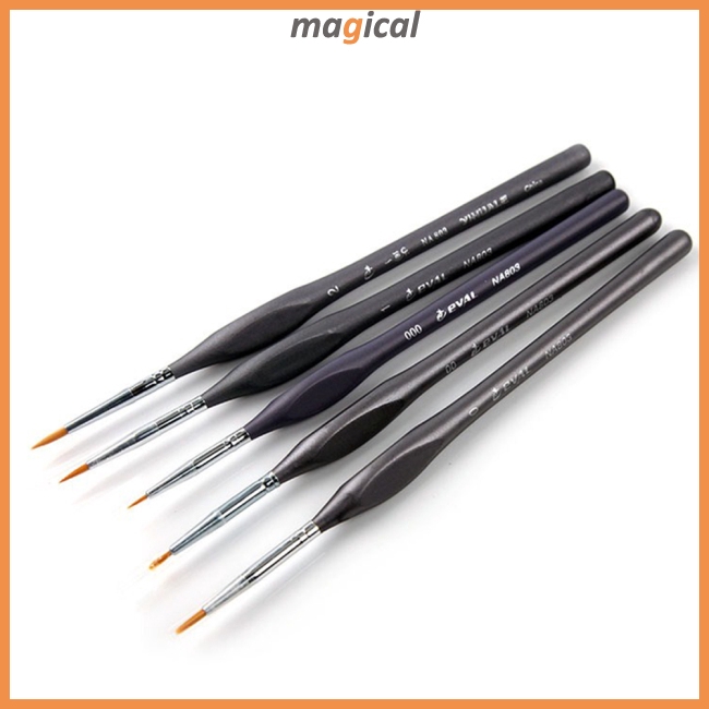 Cọ vẽ màu nước sơn dầu chất liệu gỗ dài 18cm chất lượng cao tiện dụng | BigBuy360 - bigbuy360.vn