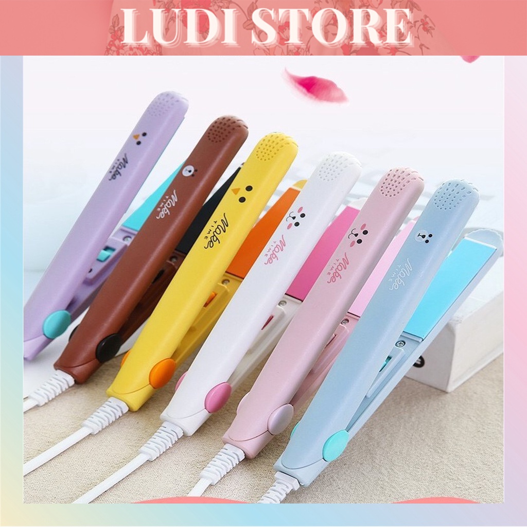 Máy Duỗi Tóc Mini Đa Năng Cute