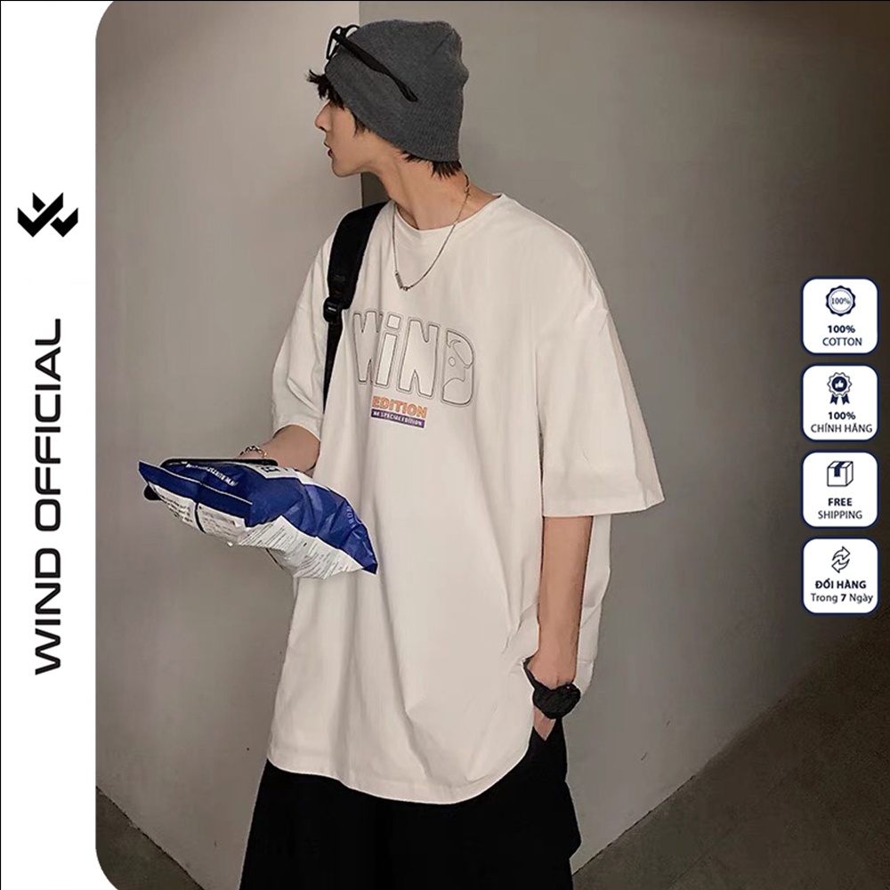 Áo thun tay lỡ unisex form rộng WIIS phông oversize bản Premium Bò nam nữ ulzzang