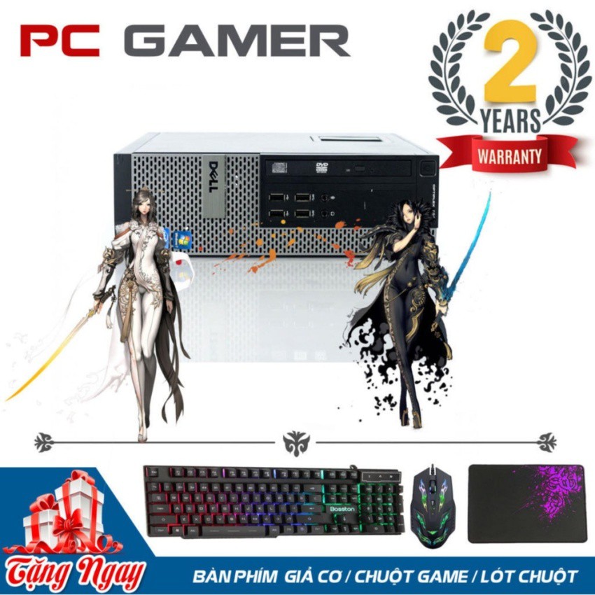 PC Chơi Game DELL OPTIPLEX 9010 SFF (Core I5 3470, Ram 8GB, HDD 2TB, VGA RỜI 2GB) + Quà Tặng | BigBuy360 - bigbuy360.vn