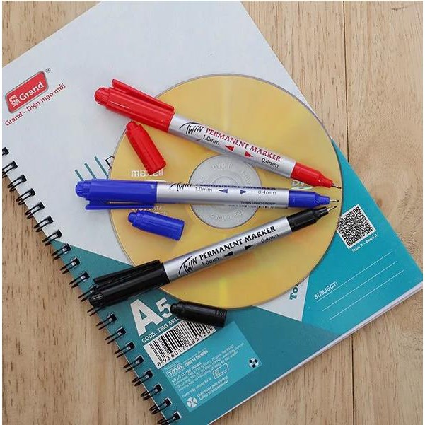 Bút lông dầu nhỏ 2 đầu FlexOffice FO-PM-01