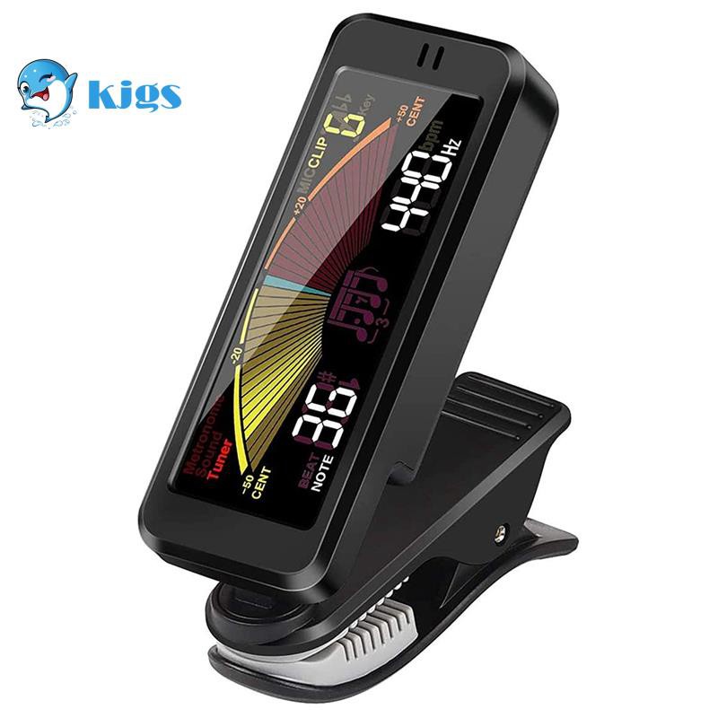 3 In1 Guitar Tuner with Clip for Chromatic Guitar Bass Ukulele Violin