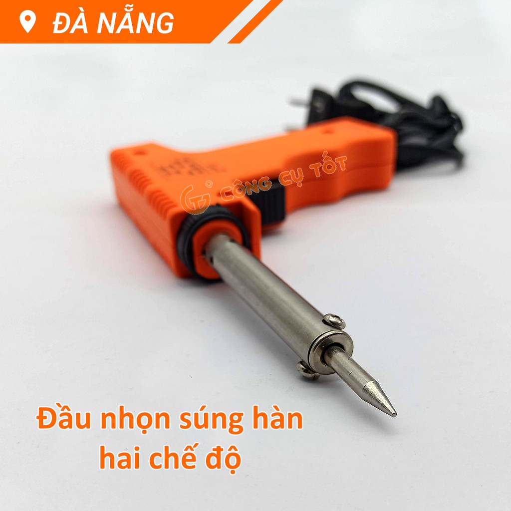 Mỏ hàn nhiệt cán súng hai chế độ 25W và 80W