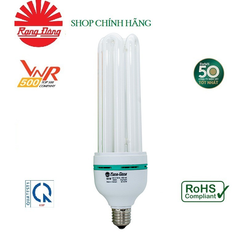 Bóng đèn Huỳnh quang Compact Model: CFL 5UT5 40W/50W/100W H8 E27