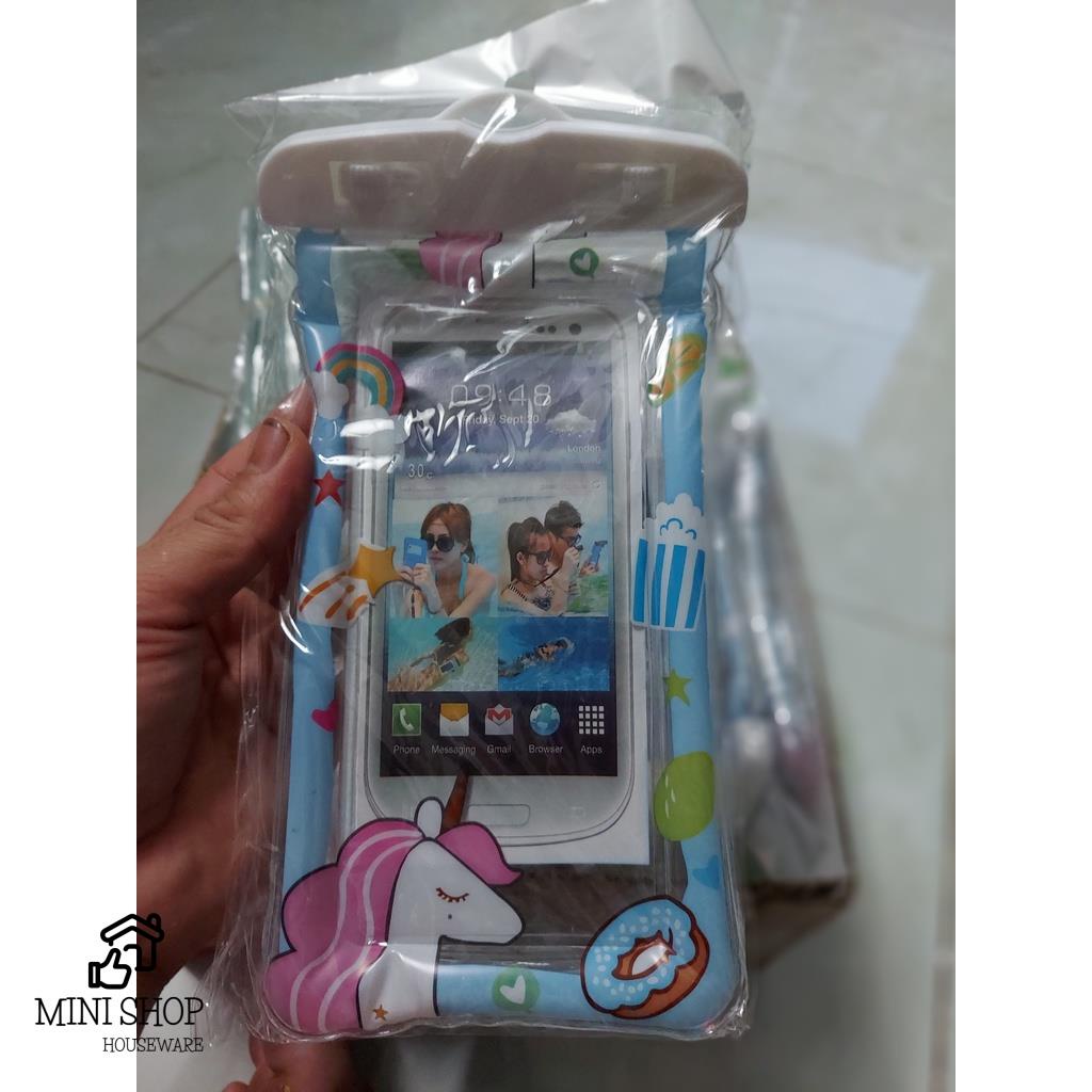 Túi Đựng Điện Thoại Vật Dụng Cá Nhân Chống Nước Dạng Phao Đi Biển, Hồ Bơi Chống Mất