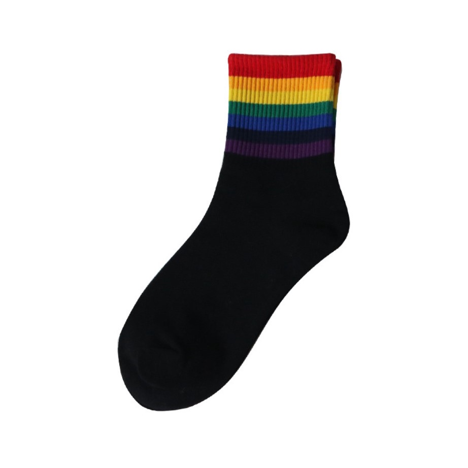 Vớ Sọc Cầu Vồng Tất Ulzzang Rainbow