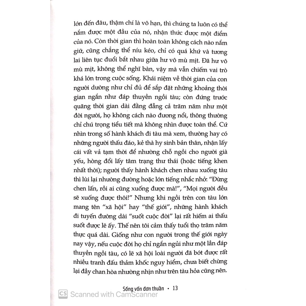 Sách Sống Vốn Đơn Thuần