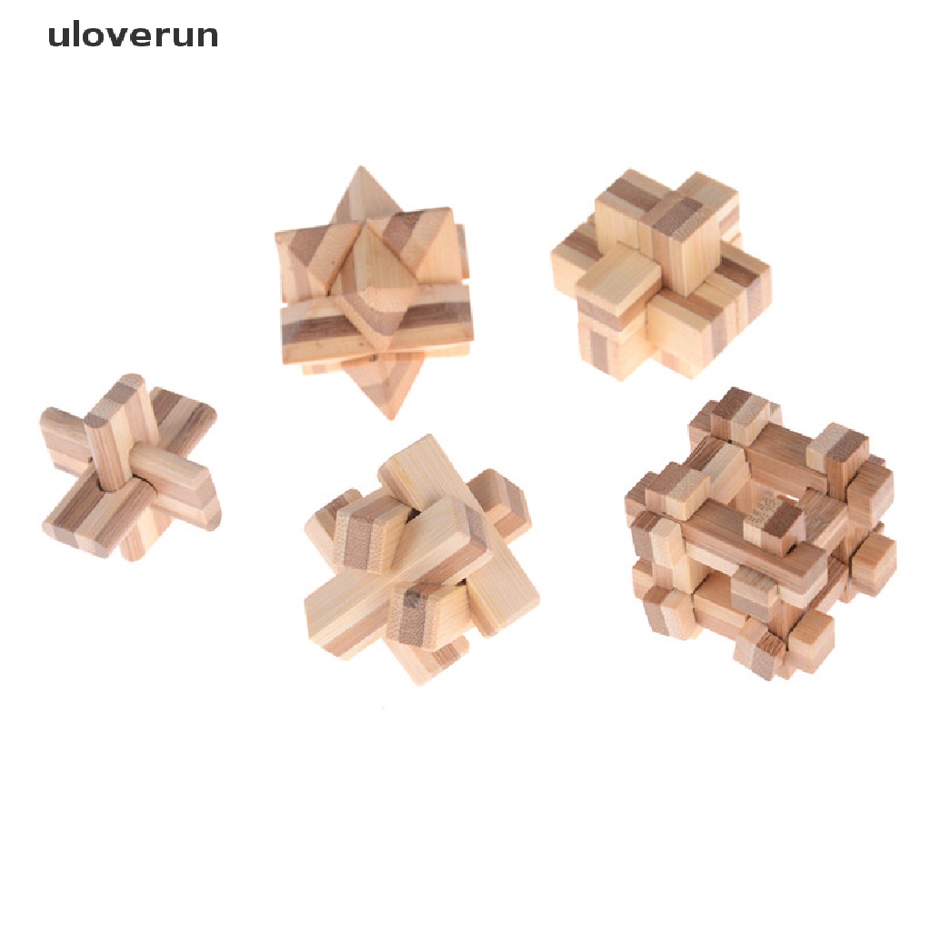 Khối Gỗ 3D Thử IQ Rèn Luyện Trí Não Thời Trang