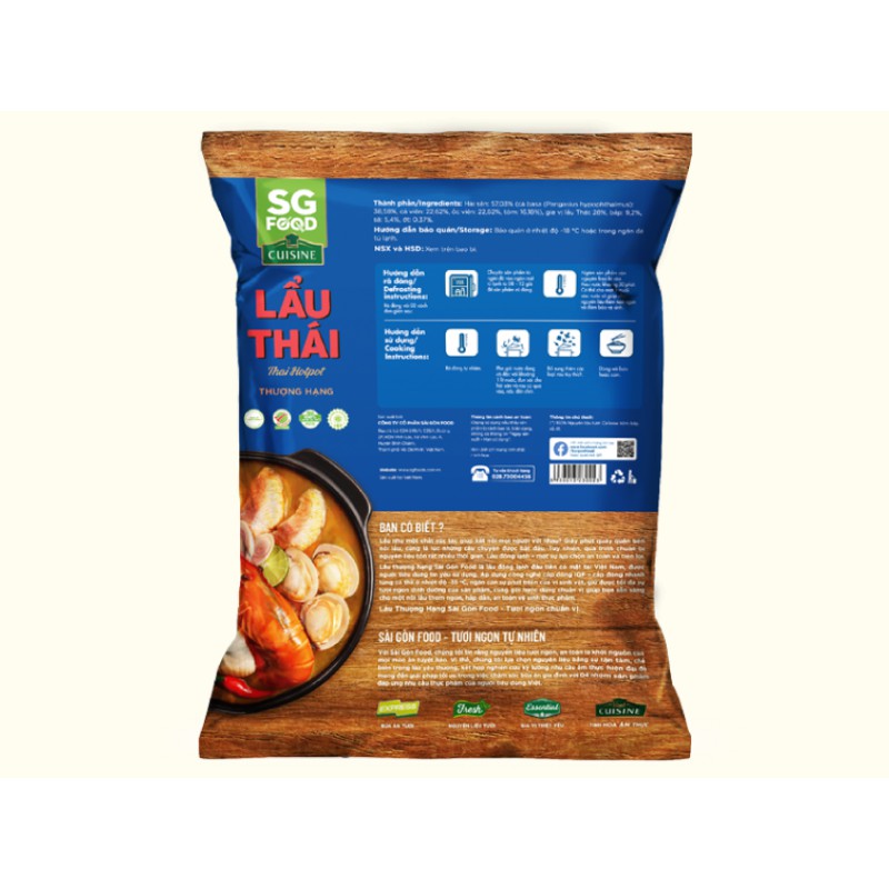 Lẩu thái SGF 500g
