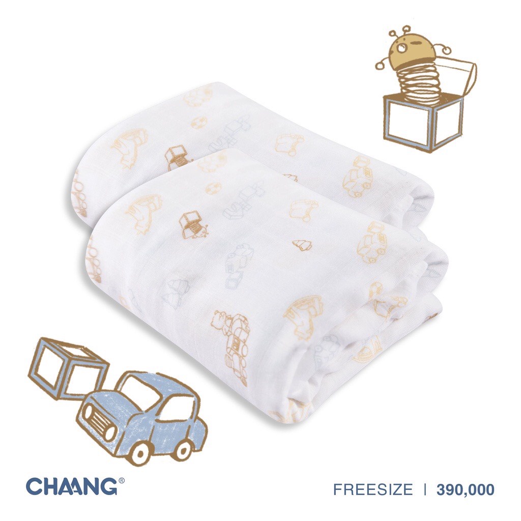 Chaang Khăn xô cho bé kích thước 120x120 SS2022D06