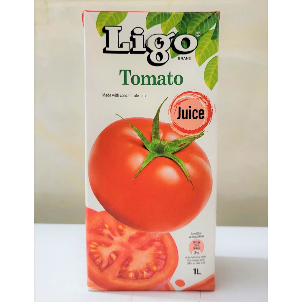 NƯỚC ÉP CÀ CHUA 100% NGUYÊN CHẤT  LIGO Natural Tomato Juice