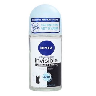 Lăn Khử Mùi Nivea Men Invisible For Black & White 25ml