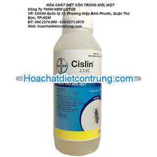 THUỐC DIỆT MỐI CISLIN 2.5EC CHAI 1LIT1( BAYER)
