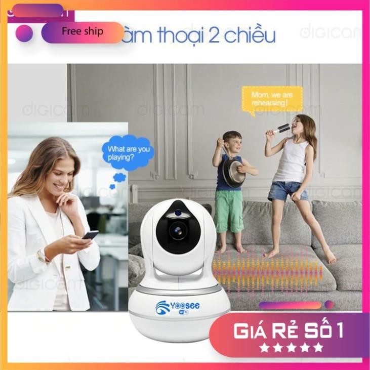 [Bán Sỉ - FreeShip] Camera YooSee thông minh thế hệ mới G99 - HD720P - Quay quét 360 độ - Đàm thoại 2 chiều | WebRaoVat - webraovat.net.vn