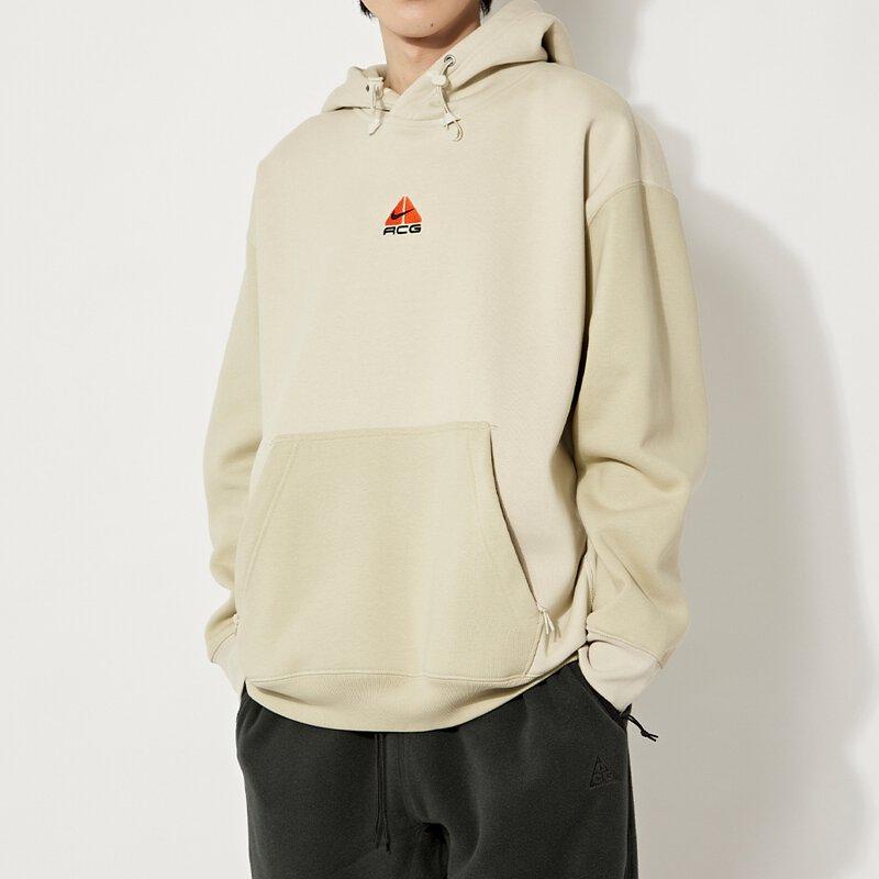 Bộ Thể Thao Nike Màu Kem- Nike ACG TF TUFF FLC PO HOODIE SET -DH3088 072/DN4467-010- Sumoauthentic