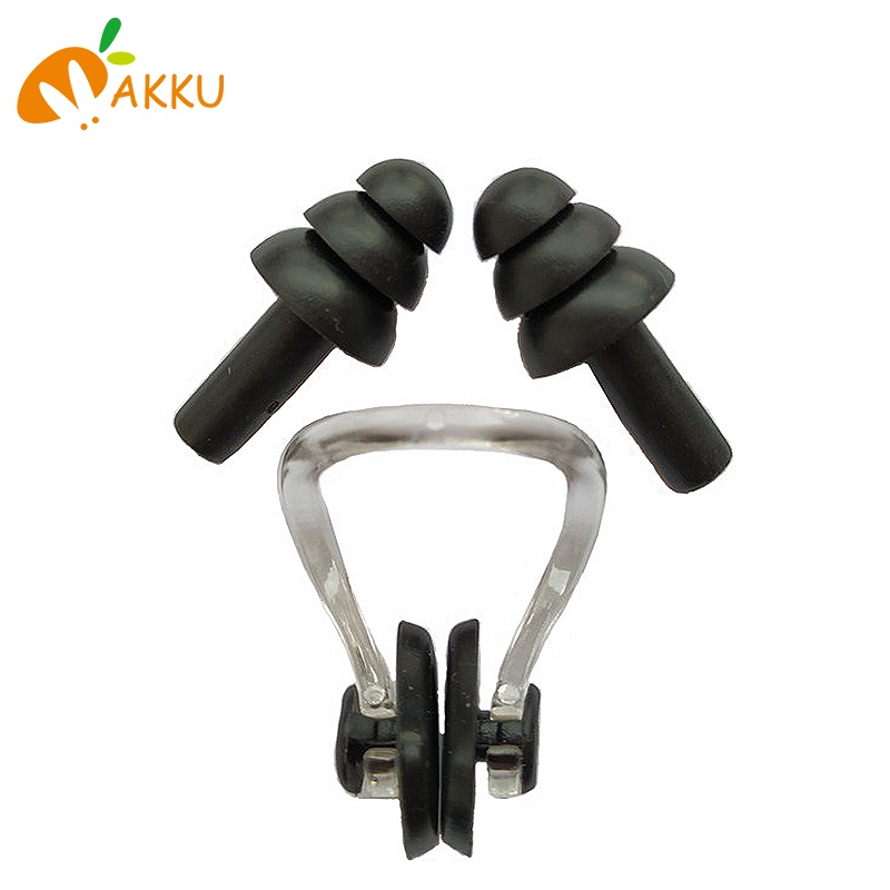 Kẹp Mũi Và Bịt Tai Chống Sặc Nước Khi Đi Bơi/Lặn Tiện Dụng Cho Bé