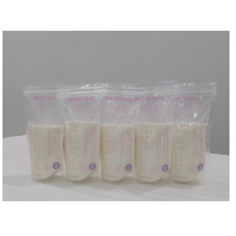 TÚI TRỮ SỮA CẢM ỨNG NHIỆT MUM'S CARE (HÀN QUỐC) 210ml KHÔNG CHỨA BPA - 30 TÚI/HỘP