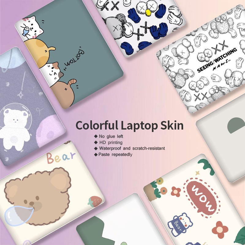 Sticker Dán laptop Sesame Street for MacBook Dell HP Lenovo Acer ASUS 13.3 / 14 / 15.6 / 17 inch