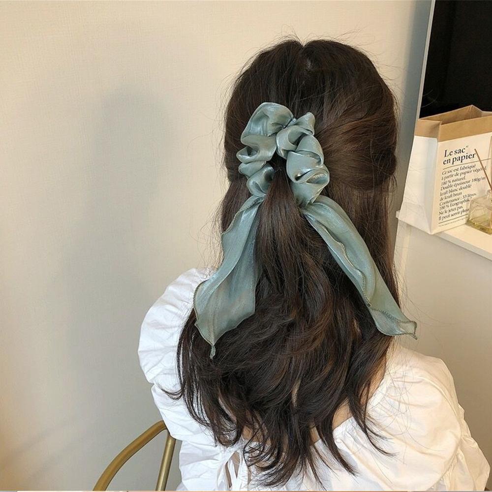 PINEVN Dây Cột Tóc Đuôi Ngựa Có Giá Đỡ Cho Nữ