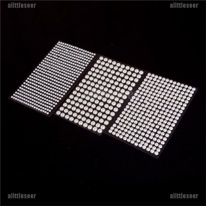 Ngọc trai nhân tạo Acrylic dành cho bé dán trang trí DIY