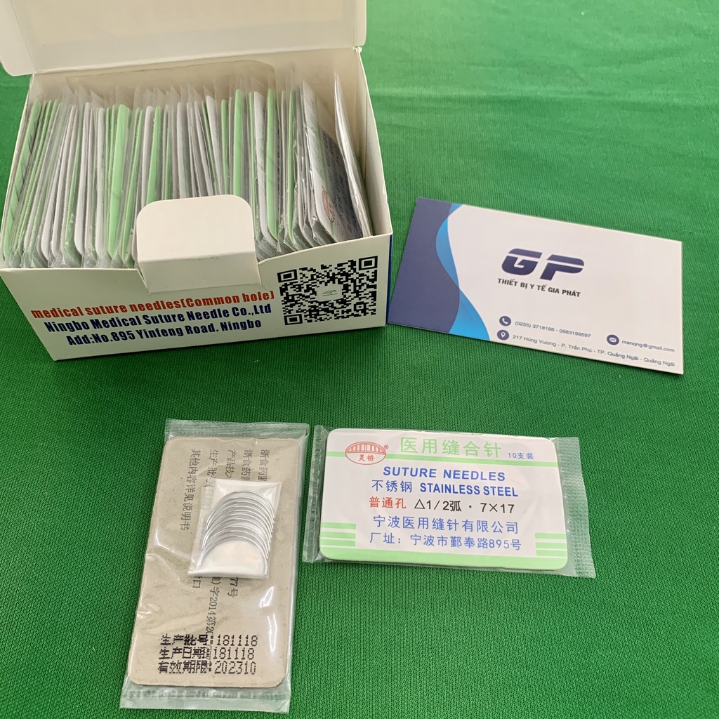 KIM KHÂU DA Y TẾ GREETMED MŨI KIM TAM GIÁC KIM KHÂU THỰC HÀNH KHÂU GIÒ