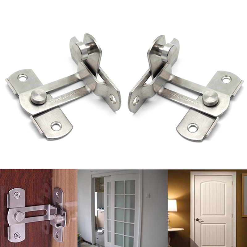 Khóa Cửa Góc Phải Bằng Thép Không Gỉ Cao Cấp