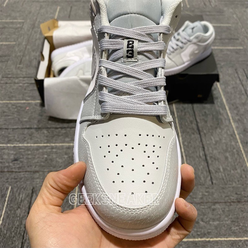 [GeekSneaker] Giày Jordan 1 Low White Camo | BigBuy360 - bigbuy360.vn