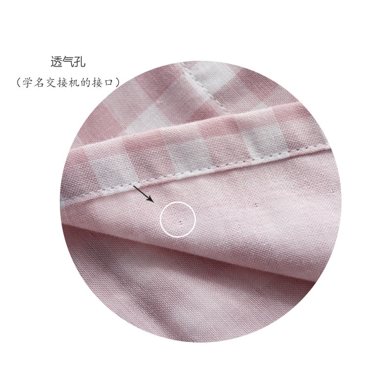 Bộ Đồ Ngủ Vải Cotton Hai Lớp Kiểu Nhật Bản Dễ Thương Cho Các Cặp Đôi