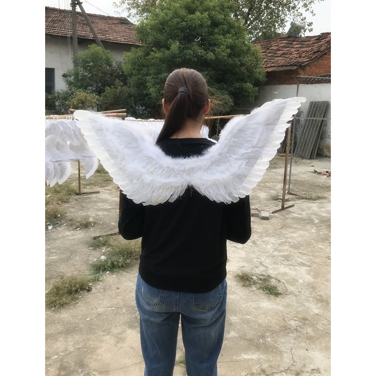 Đôi Cánh thiên thần cosplay màu trắng 40*15cm cho bé