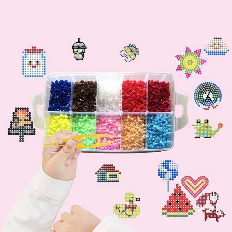 Set 120 Nhíp Nhựa Xỏ Hạt Làm Trang Sức DIY Cho Bé