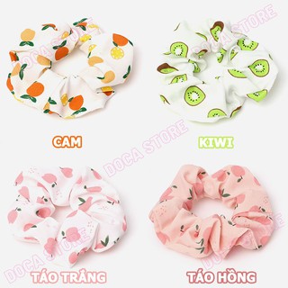 Cột tóc vải Scrunchies Trái cây Hot CT75