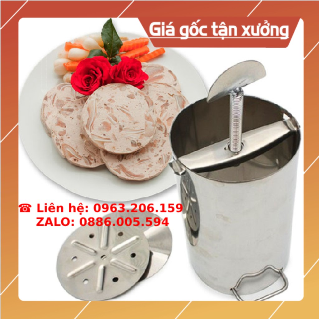 [Hot] Khuôn làm giò loại 1kg, Khuôn làm giò tại nhà, giò lụa, giò xào